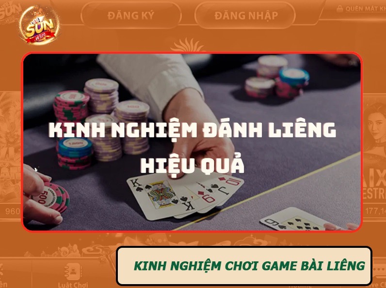 Kinh nghiệm chơi bài Liêng thắng lớn từ cao thủ