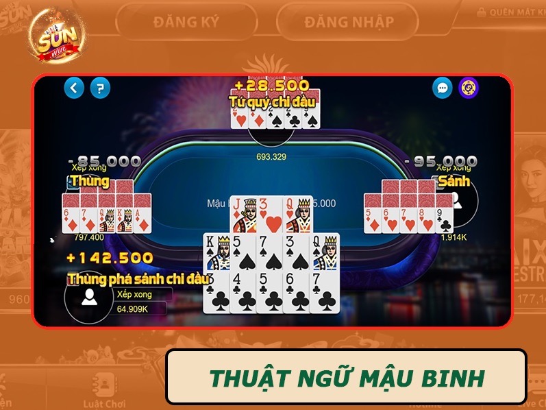 Hiểu rõ về các thuật ngữ cơ bản trong Mậu Binh